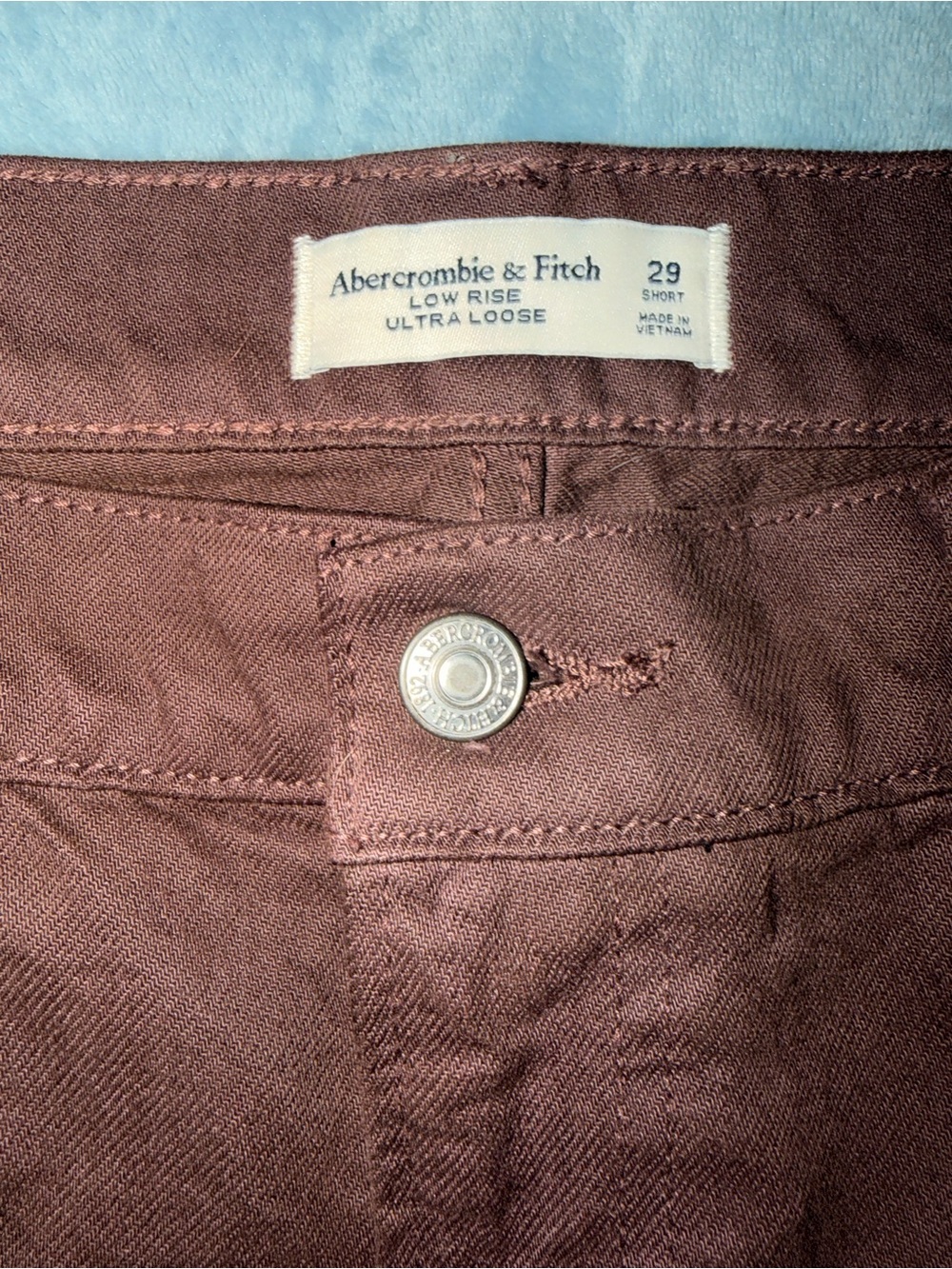 Abercrombie & Fitch Wide-Leg Jeans in Dark Brown - Picture 3 of 3
